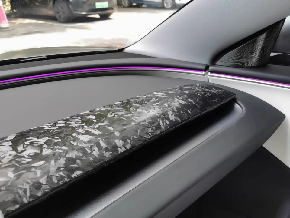 Involucro in vinile in fibra di carbonio forgiato nero per veicoli, motociclette, adesivi per auto con pellicola in carbonio a nido d'ape, fantasma cosmico