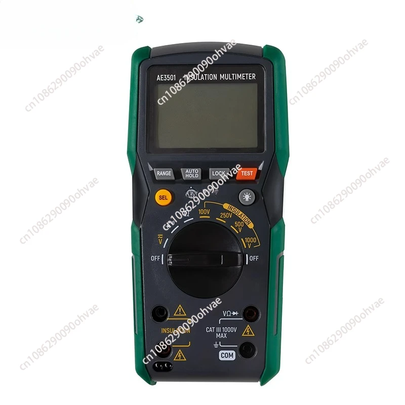 Handheld Insulation Resistance Tester Digital Multimeter Megameter High Precision Automotive Inspection Tool