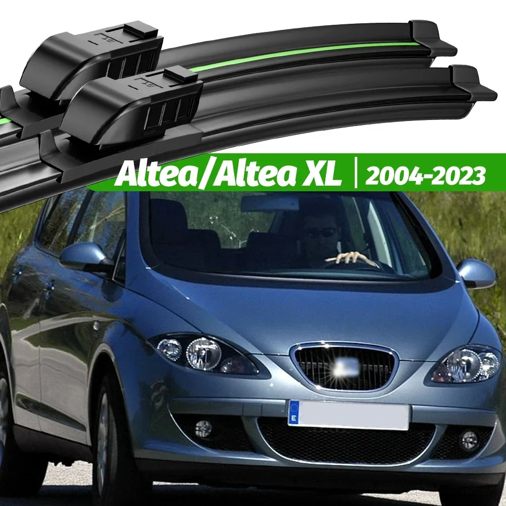 

For Seat Altea Altea XL 2004-2023 2pcs Front Windshield Wiper Blades 2005 2006 2008 2009 2015 2016 Windscreen Window Accessories