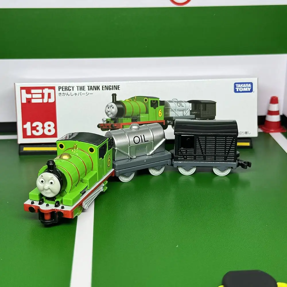

Takara Tomy Long Type Tomica No.138 Percy The Tank Engine Train Model Kit Figure Diecast Toys For Children