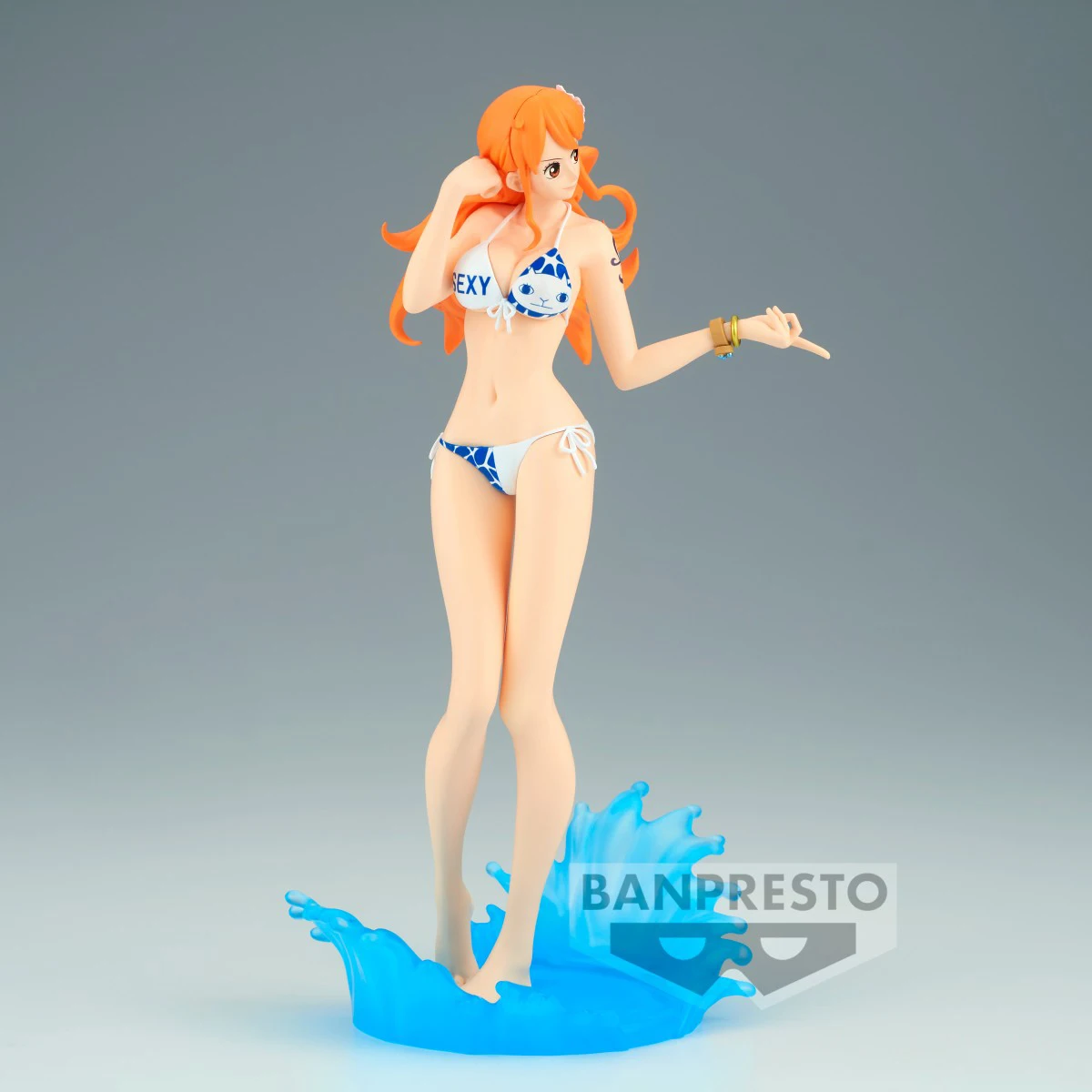 Em estoque original banpresto glitter & glamour respingo estilo uma peça kawaii nami anime figura de ação modelo brinquedo presente wy