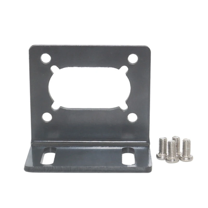 5840-31ZY Gear Motor Mounting Bracket, Gearbox Fixed Seat Gear Reduction Motor Holder with 4 Piece Screws