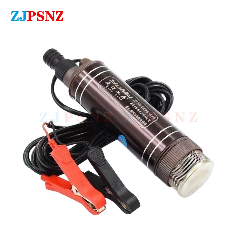 12V/24V 150W Tragbare DC Tauch Elektrische Pumpe Für Diesel Kraftstoff Lieferung Wasser Abwasser Saug transfer Elektrische Pumpe 45L/Min – Detail 17