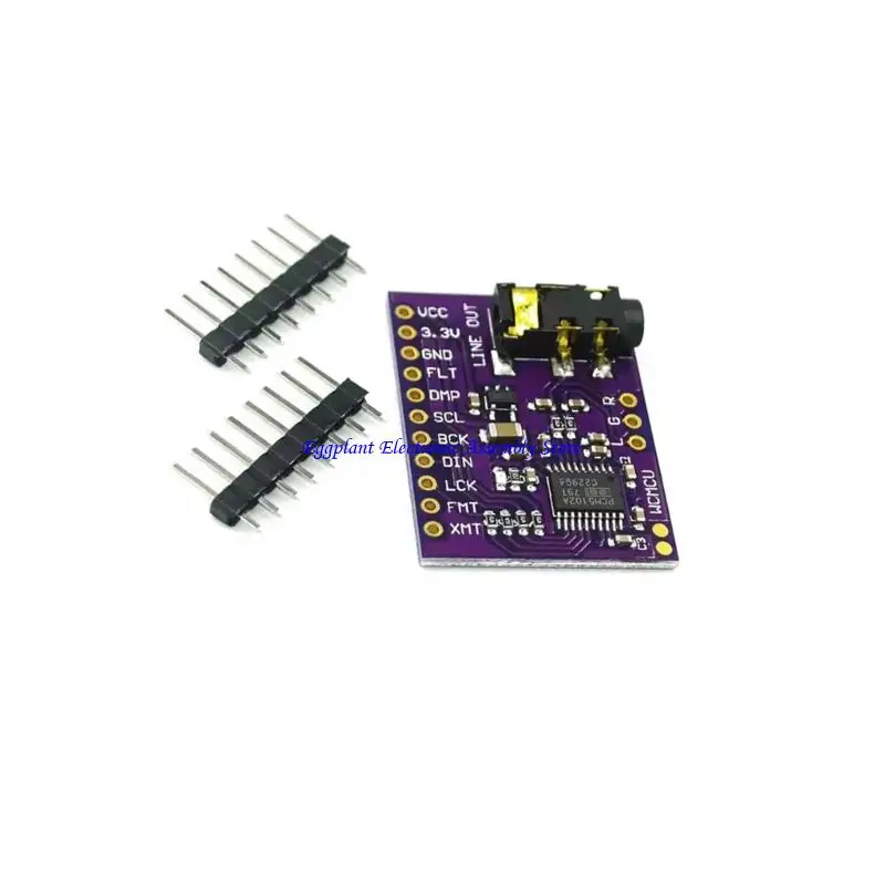 E28D Digital Audios Decoders Board With HiFi Output For Raspberry Projects Integration