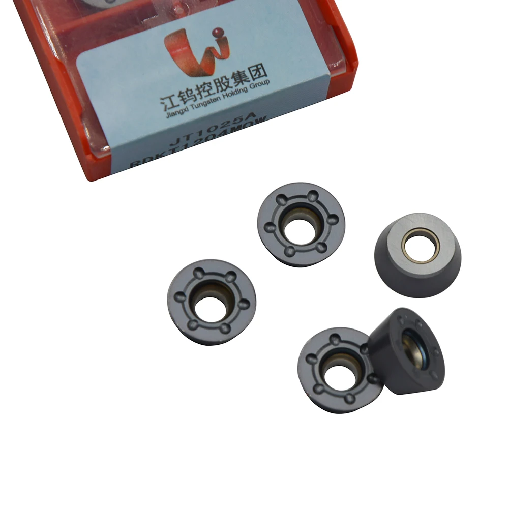 

10 PCS RDKT1204MOW JT1025A CNC Turning Insert Tough and wear-resistant High Quality