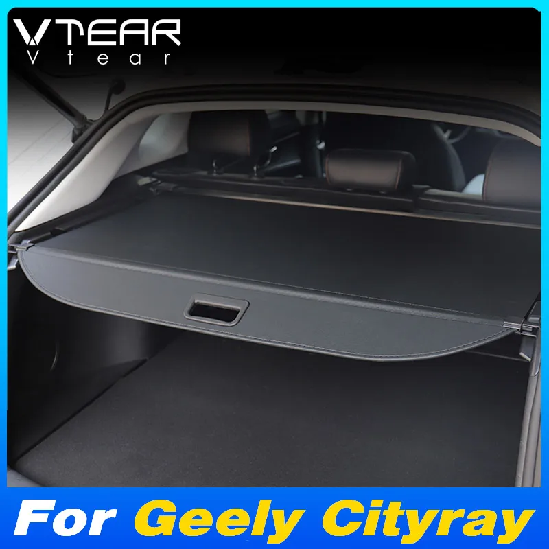 

Vtear Car Trunk Curtain Shield Cover Rear Storage Rack Partition Interior Styling Decoration Accessories Geely Cityray 2024 2025