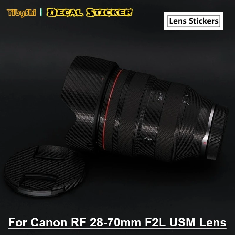 

RF 28-70 F2 L наклейка на кожу, виниловая пленка, защитная наклейка для объектива, защитное покрытие для Canon RF 28-70 мм F2L USM RF28-70 RF2870