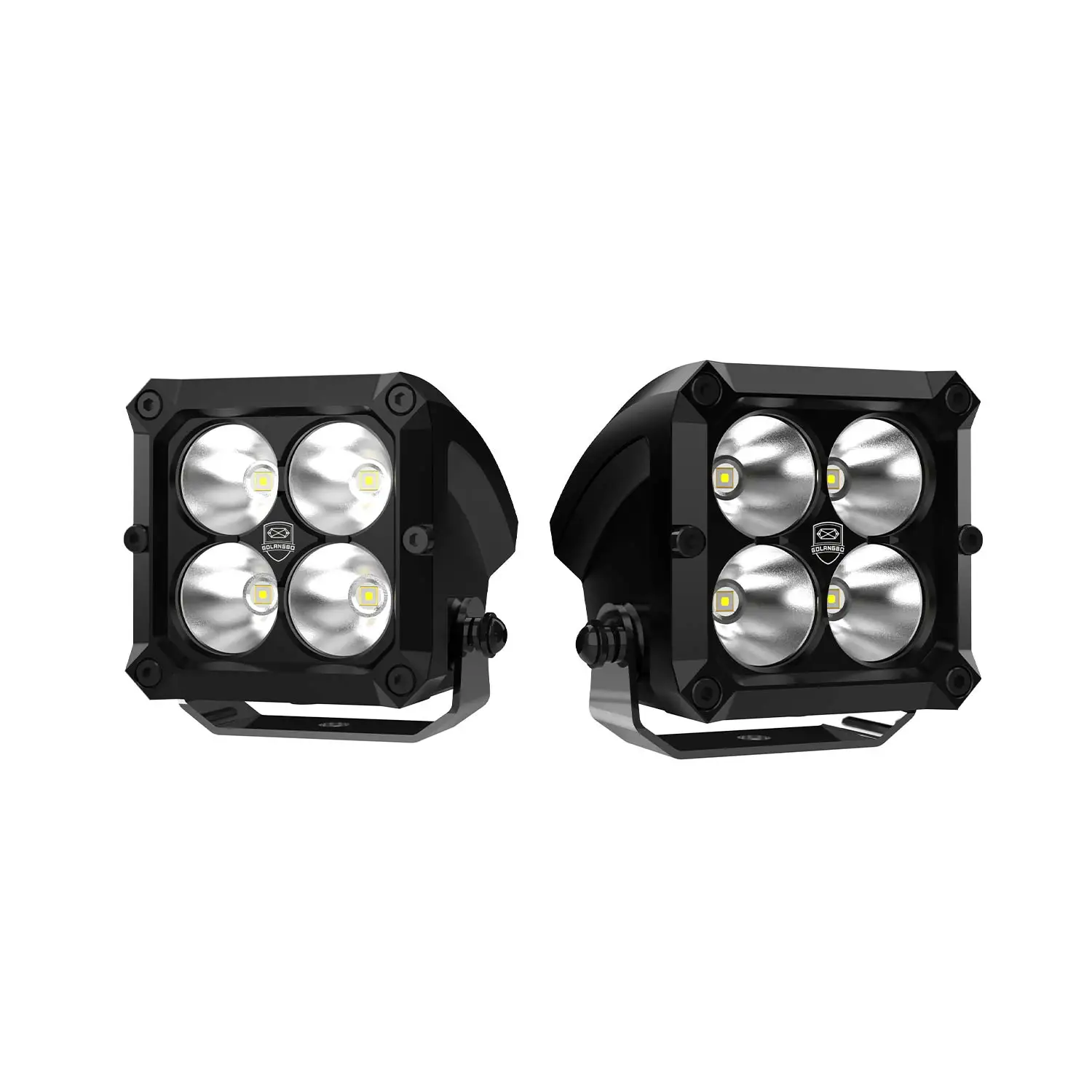 

YBYZ 3,8-дюймовые светодиодные фонари, барная стойка, точечный луч, комбинированный луч, светодиодный рабочий свет, панель 4x4, внедорожные фары для 4x4 ATV UTV SUV