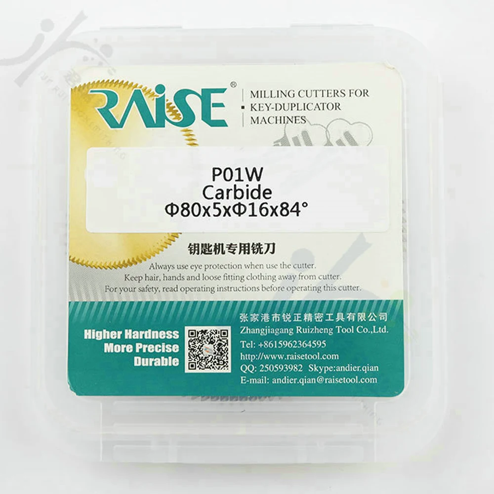 Imagem -06 - Carboneto de Tungstênio Chave Lâmina Cortador 80*5*16 mm 110t Viu Lâmina para Silca Bravo Bianchi Duo Poker Mais Máquinas de Corte Chave P01w