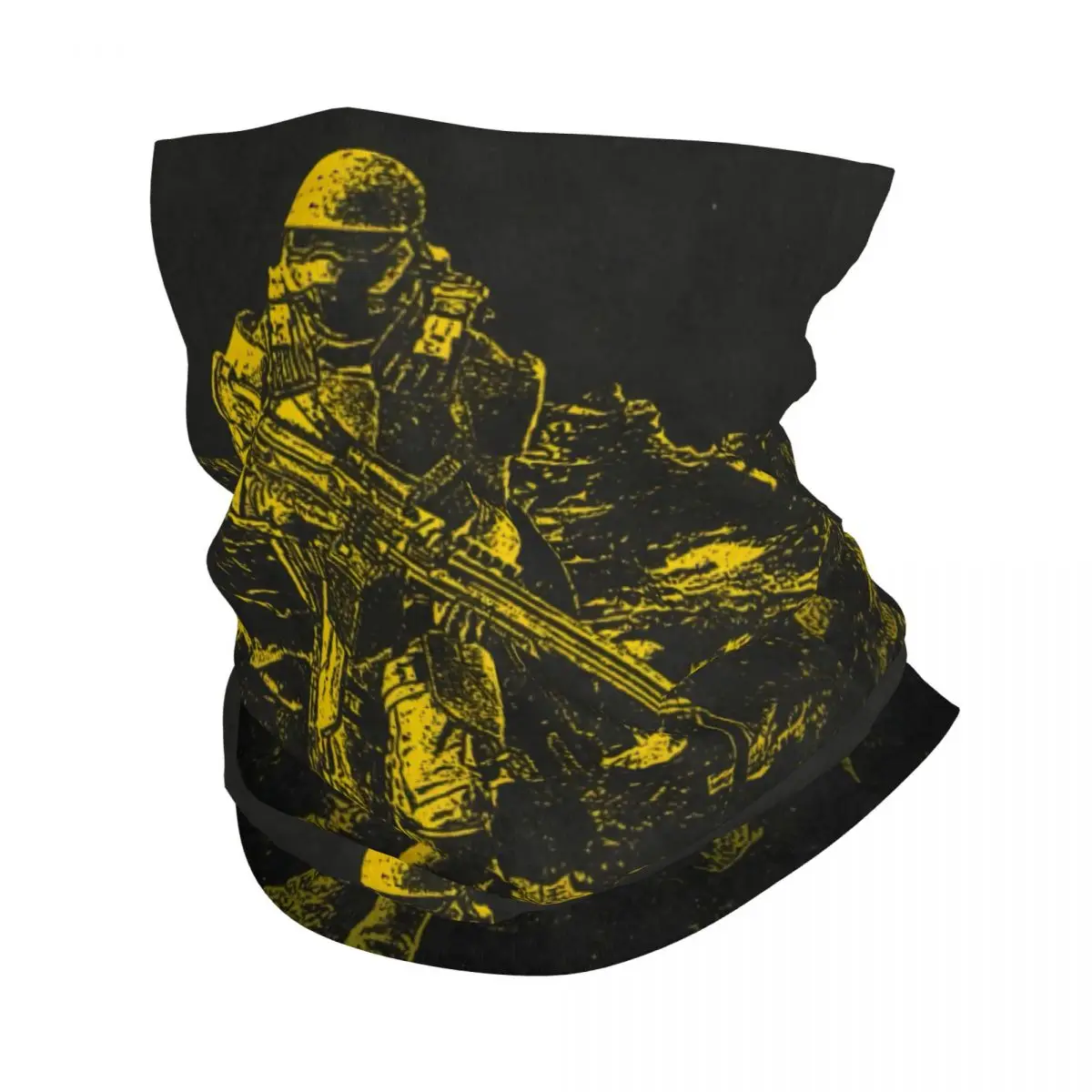 Cool Soldier Scarf Neckerchief Neck Face Mask Polyester