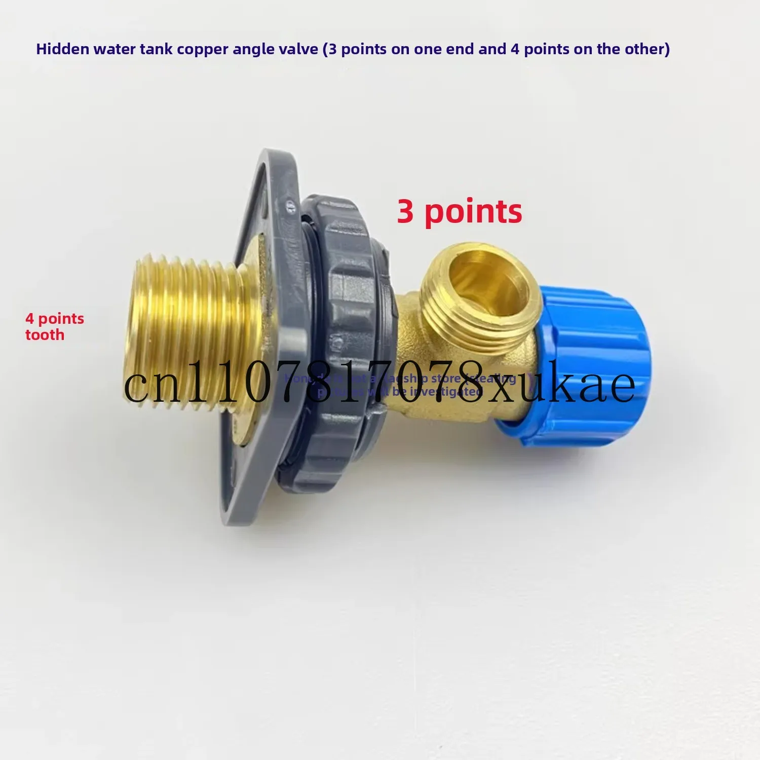 Toilet Fill Valve Compatible with TOTO Hidden Wall Water