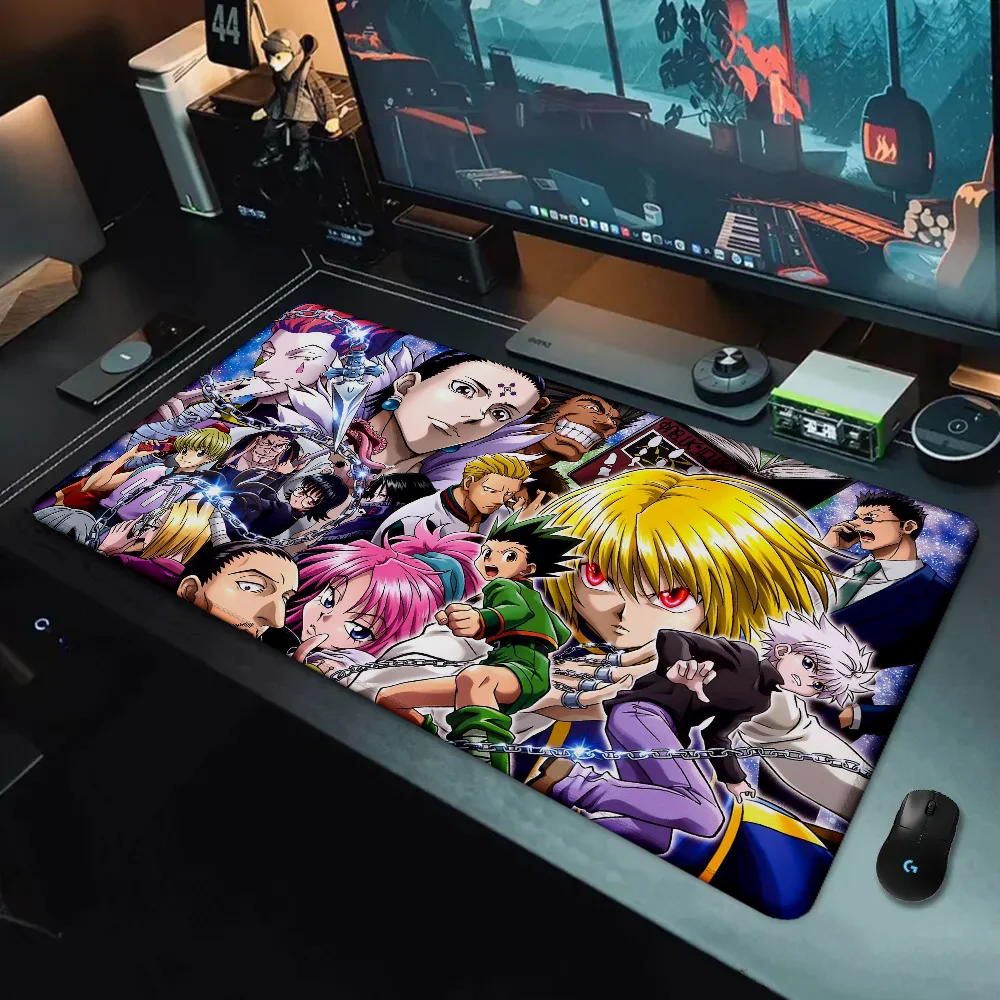 H-HunterS X HunterS Gaming Mouse Pad Anime Desk Mat Pc Setup Accessories Mousepad Gamer 900x400 Computer Table Large Mats Office