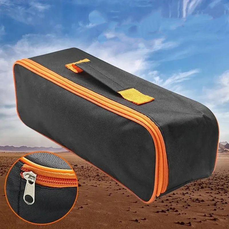 3‑Sizes Zipper Tool Pouch Portable Hardware Storage Bag for Screwdriver Pliers Wrench Hand Tools Mechanic Organizer