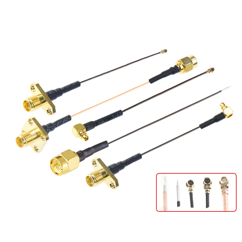 RF1.13/RG178 jumper cable, SMA male connector/female connector, SMA-J/SMA-K antenna extension cable,