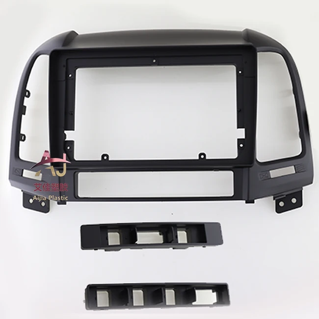 Aijia Car Accessories For 2006-2012 HYUNDAI SANTAFE 9INCH LHD Android Navigation Car Radio Fascia Frame