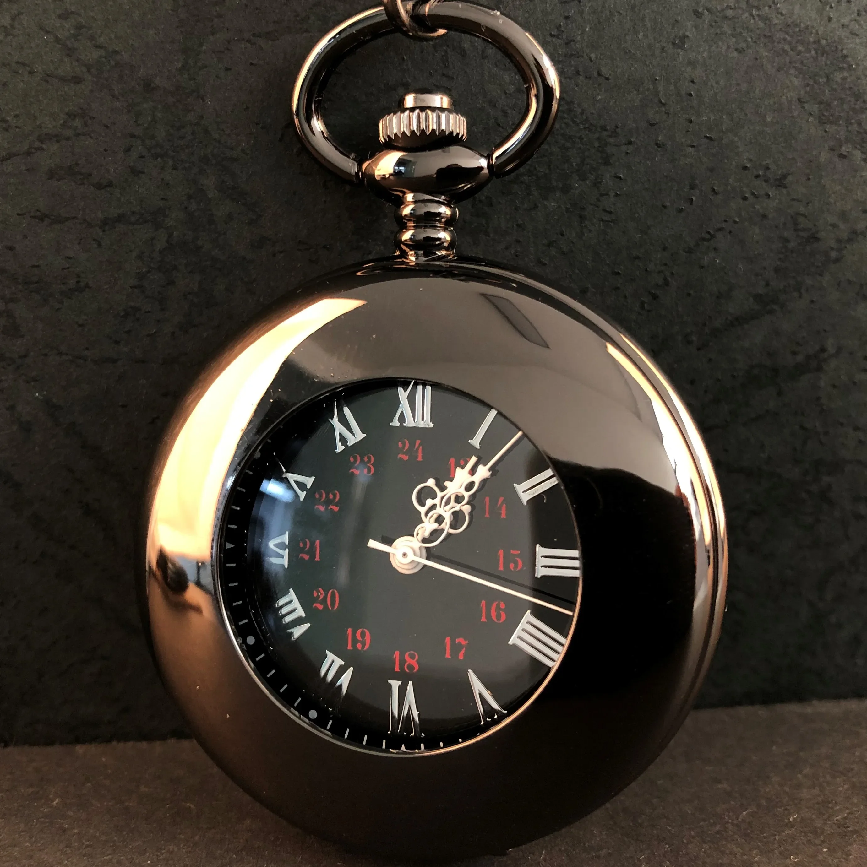 

Smooth Roman Numeral Pocket Watches Top Brand Luxury Men Women Mechanical Hand Wind Fob Watch
