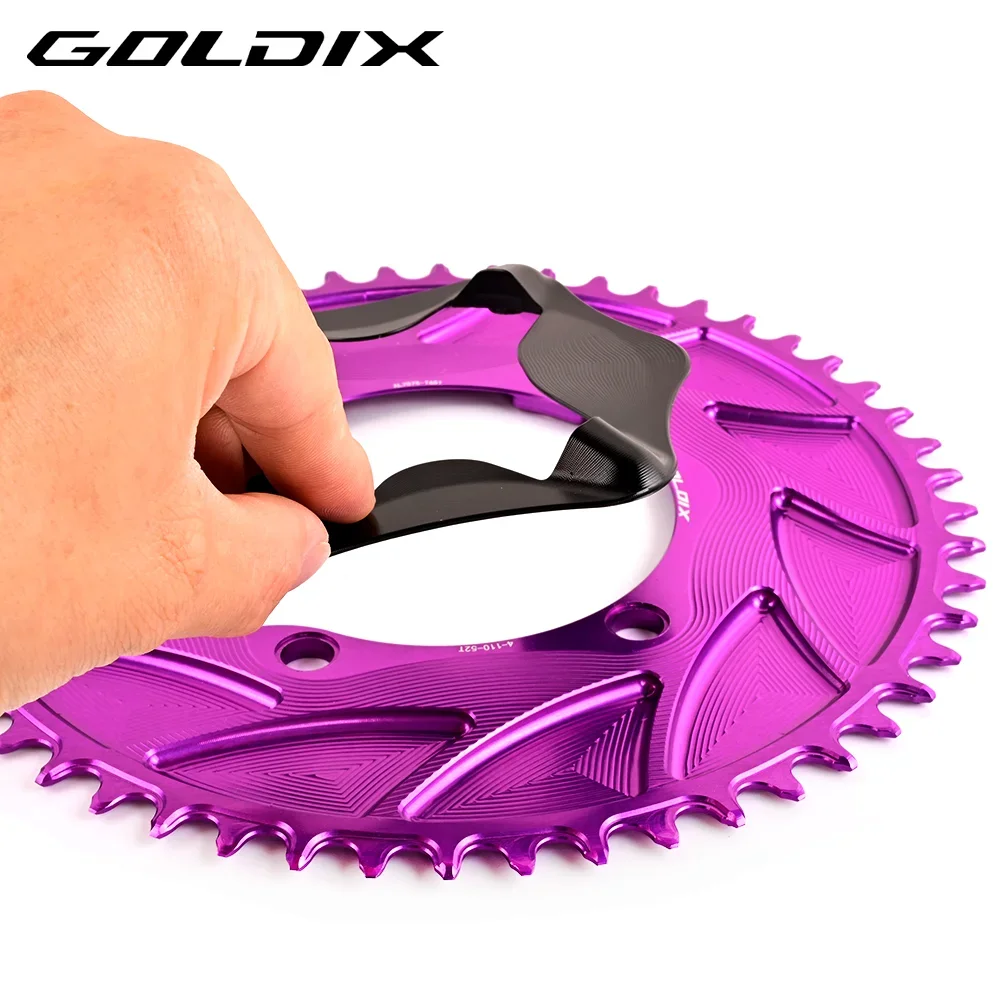 

GOLDIX Aerodynamic Derailleur Cover Cap for SHIMANO R9200/R8100/R7100/R7000 - Lightweight Bike Crankset Seal Plate