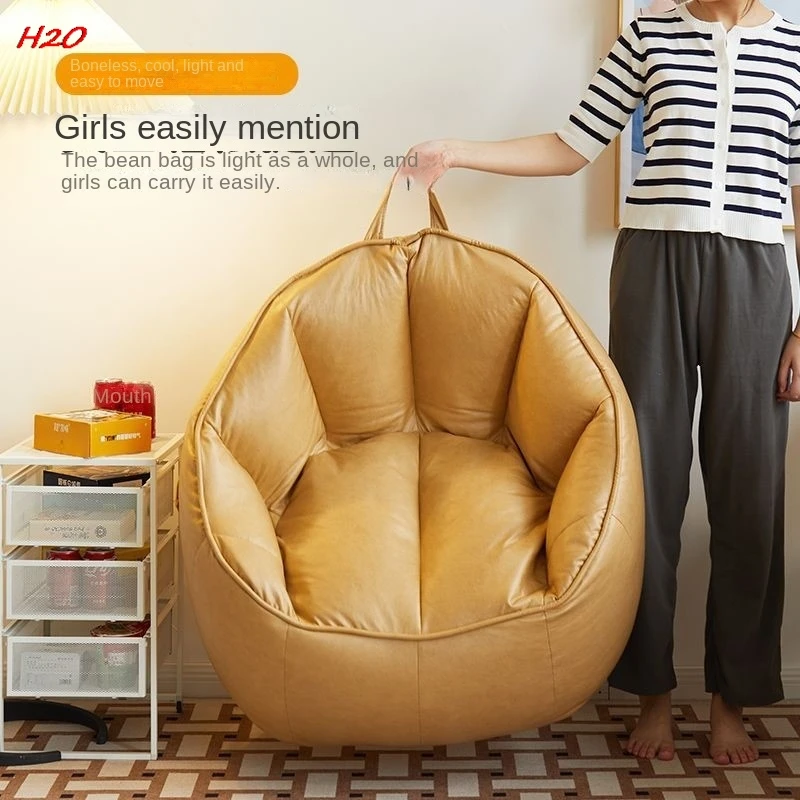 H2O Faul Person Sofa Tatami Bohnensack Einzelsofa Stuhl Balkon Freizeit Liegestuhl Schlafzimmer Kleines Sofa Hot New