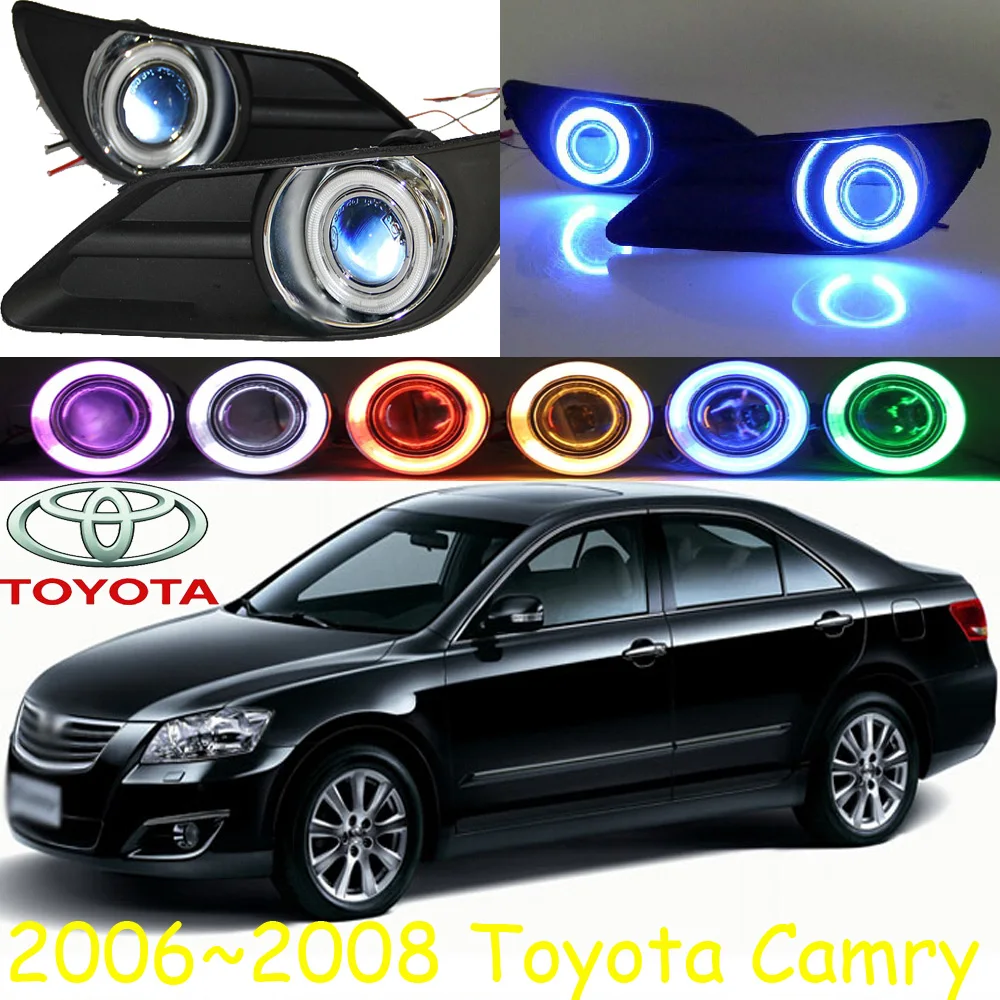 

car bumper aurion headlight for Toyota camry fog projector lens light 2006~2008y car accessories CCFL camry headlamp