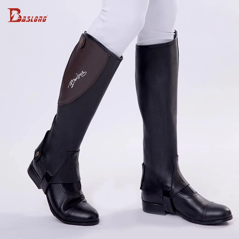 Леггинсы для верховой езды Baslong, леггинсы из воловьей кожи, детские леггинсы для верховой езды, удобное и дышащее рыцарское снаряжение
