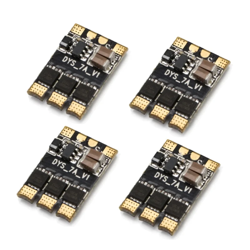 NEW DYS XSD7A 1-2s Micro Speed Control BLheli_S 7A ESC Dshot600 / Dshot300 / / Oneshot42 / Multishot And Damped Light