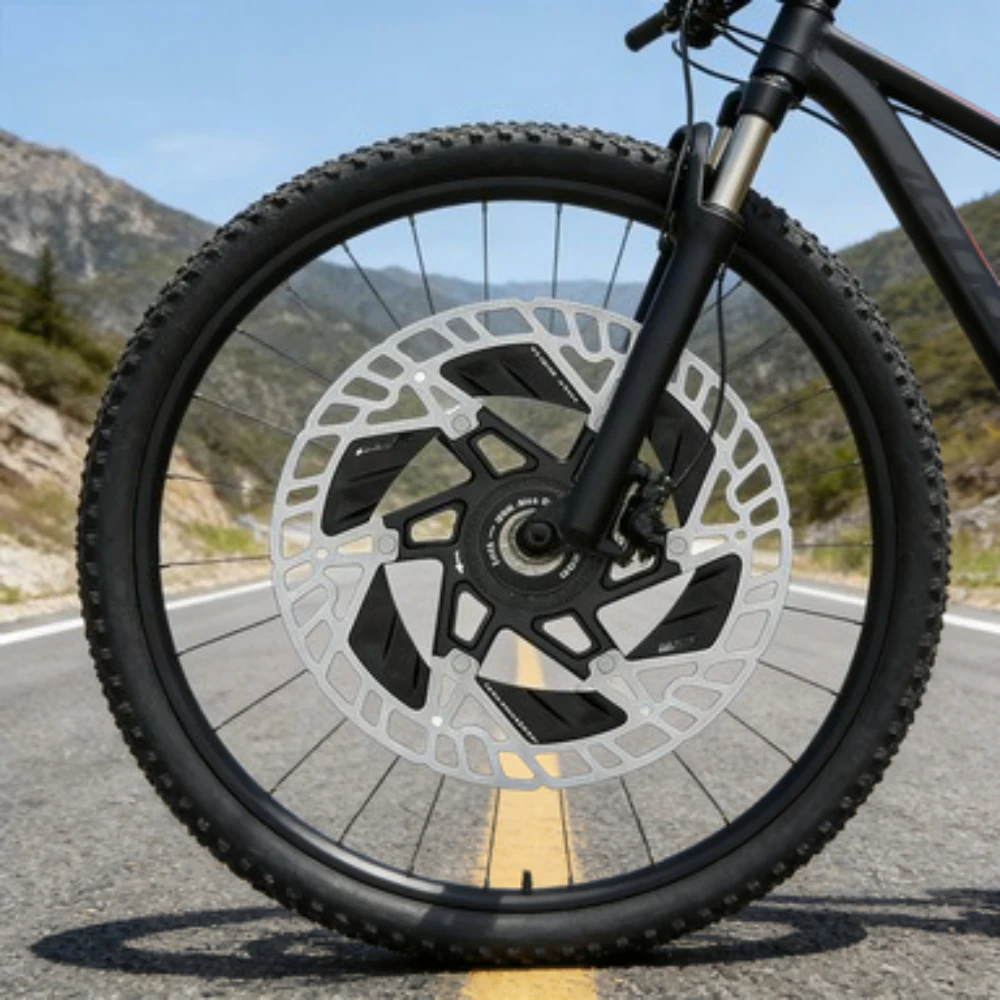 

Плавающие тормозные диски для велосипедов, с теплоотводом, совместимые с креплением на 6 болтов и Center-Lock, для шоссейных и горных велосипедов