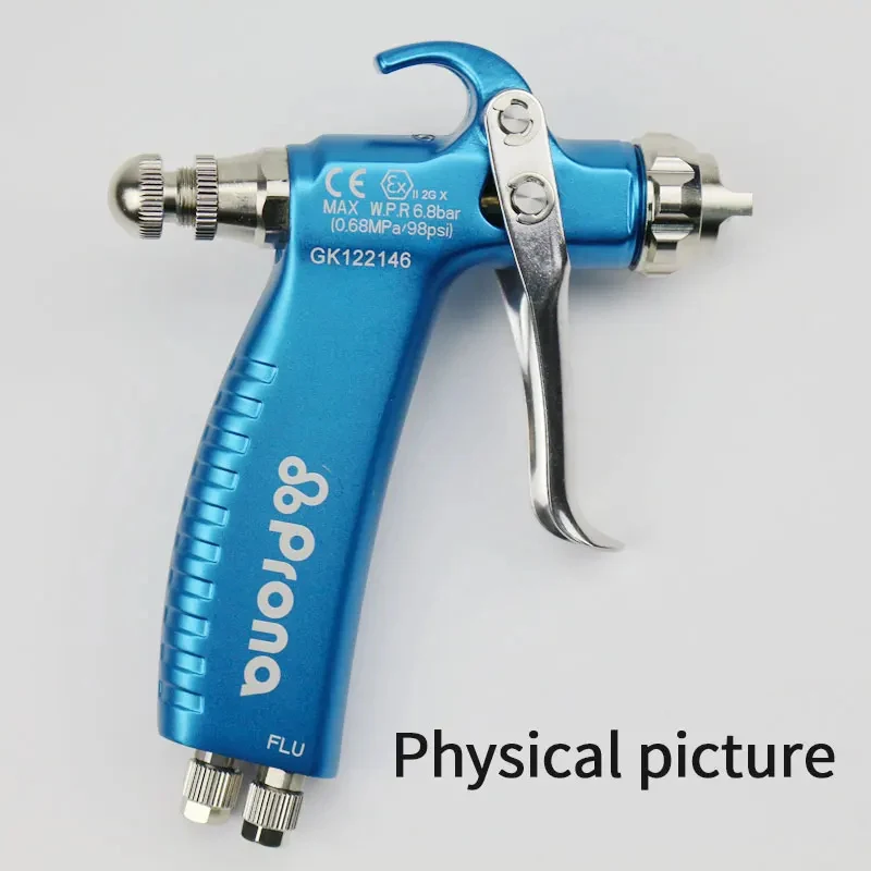Prona MRS2-F manual spray, fan pattern, mould release agent, activator, active agent, cubic printing, ASTRO transfer CE
