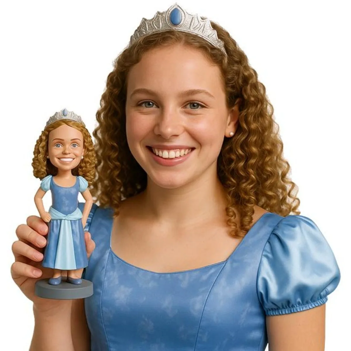 

Handmade Clay Figurine Bobblehead Personalized Clay Doll Bobbleheads Figurines Unique Keepsake Gift For Family Friends