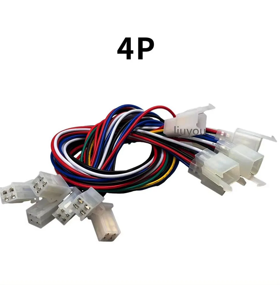 With wire 2.8mm 2/3/4/6/9 pin Automotive 2.8 Electrical wire Connector Male Female cable terminal plug Kits Motorcycle ebike car