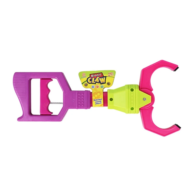 Mechanic Arm Hand Grip Toy for Toddler Fine Motor Skill Beach Sand Play Toy Robot Claw for Baby Kids Wrist Training 11’’