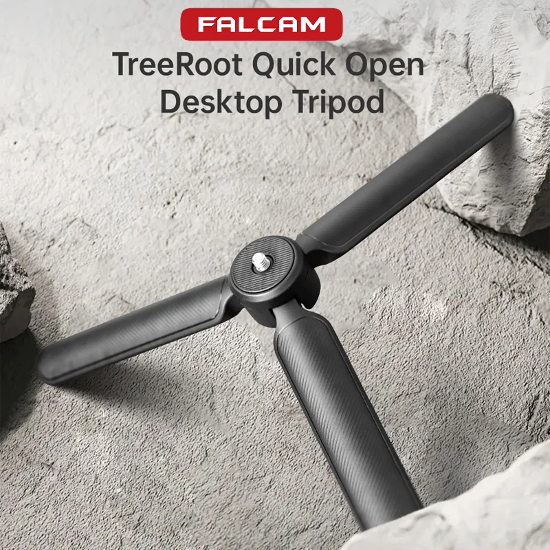 FALCAM Mini Quick Release Tripod Desktop Tripod with a 1/4