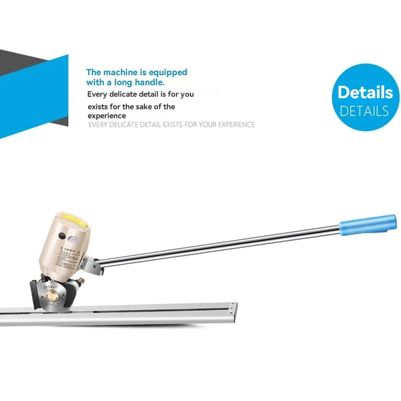 

DH1754 Electric Scissors For Cutting Leather,Fabric,and Paper;High-Precision Linear Cutting Electric Circular Knife Cutting Mach