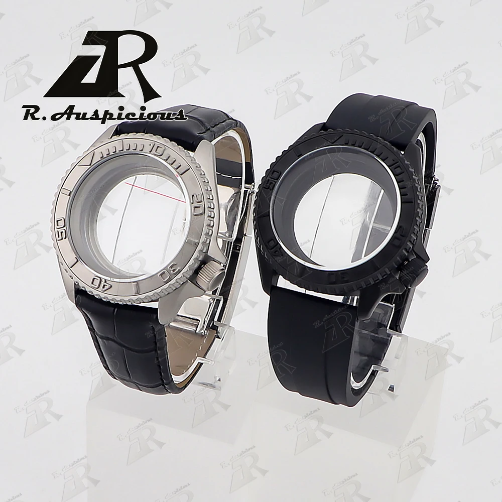 42mm Improved 4 o 'Clock Watchcase Collocation Leather Silicone Strap Watch Accessories For NH34/NH35/NH36/NH70/NH71 Movement