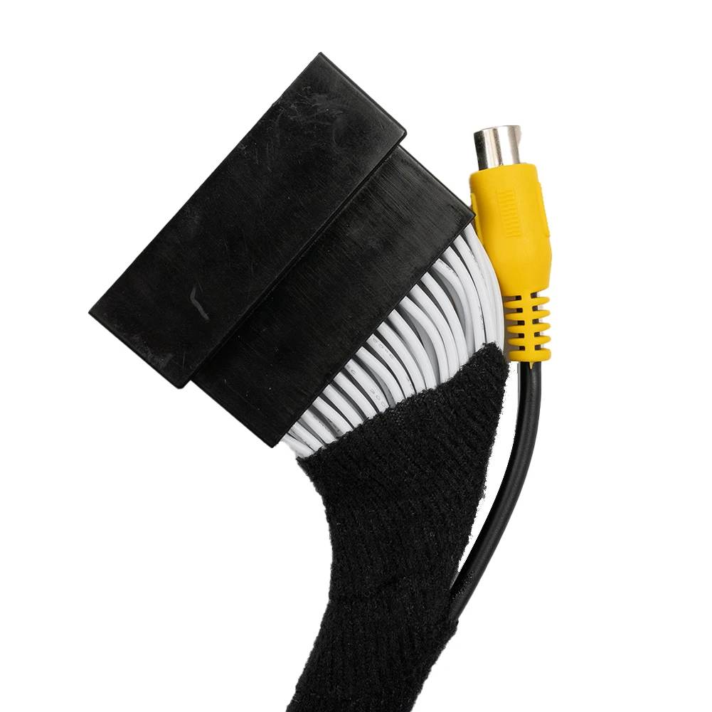 For Ford 54-Pin SYNC 2 Or SYNC 3 With RCA Rearview Camera Adapter Cable Harness Car Auto Parking Assistance Accessories Parts