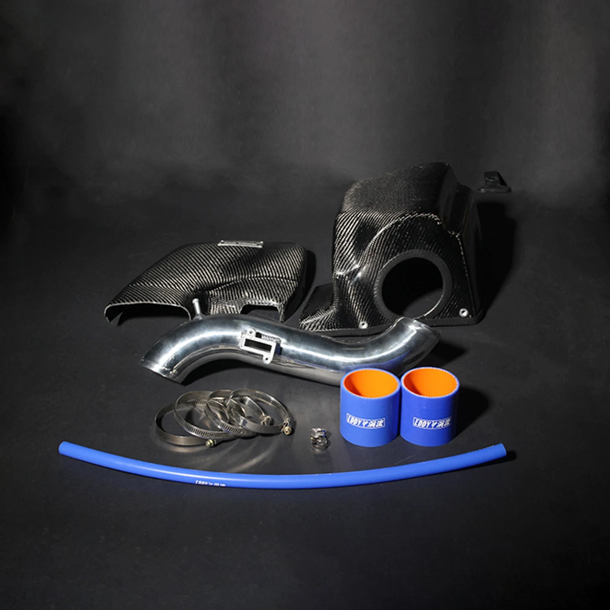 

Turbo Carbon Fiber Intake System Eddystar Replacement For Ford For Fiesta 2013 MK7 ST 1.6T Hot Air Remove Design