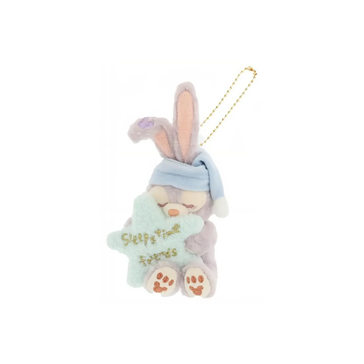 Disney StellaLou/Duffy/ShellieMay/Gelatoni Sweet Dream Sleep Position Dolls Plush Charm 10cm Height 10157406