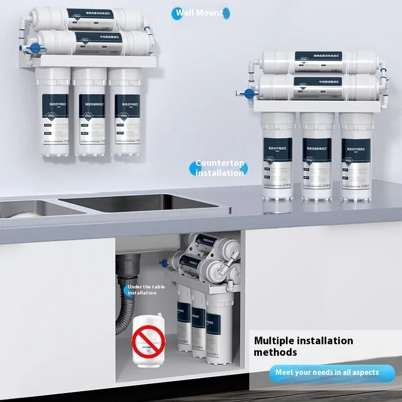 Бытовой кухонный водопроводной 5-ступенчатый ультрафильтрационный очиститель, предварительный фильтр, сертифицированный NSF фильтр для воды под раковиной