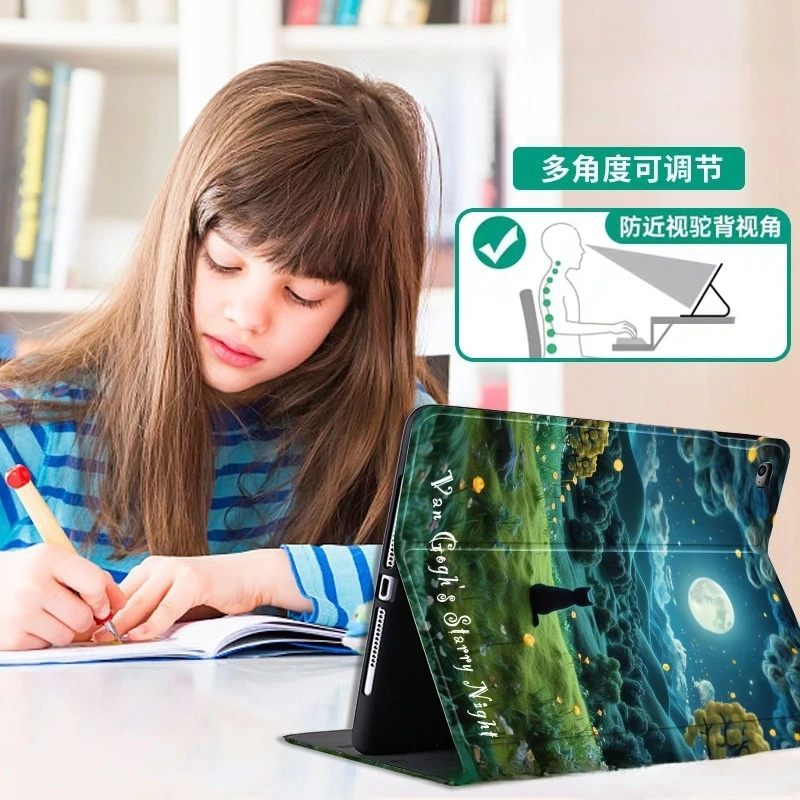 Para xiaomi pad 5 6 pro caso 11in pu livro flip stand tablet casos 6s pro 12.4in mi pad 7 7 pro 11.2in 2024 para mi pad 5 6 capa