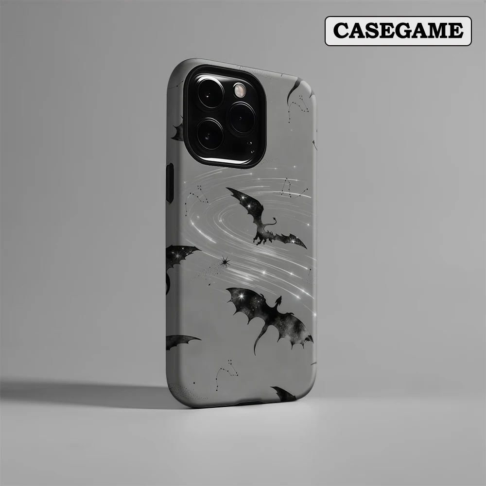 Mystical Starry Dragon IPhone 17 Must-Haves Handyhülle für IPhone 17 16 15 14 13 12 Pro Max Plus Doppelschichtige Rückseite INS