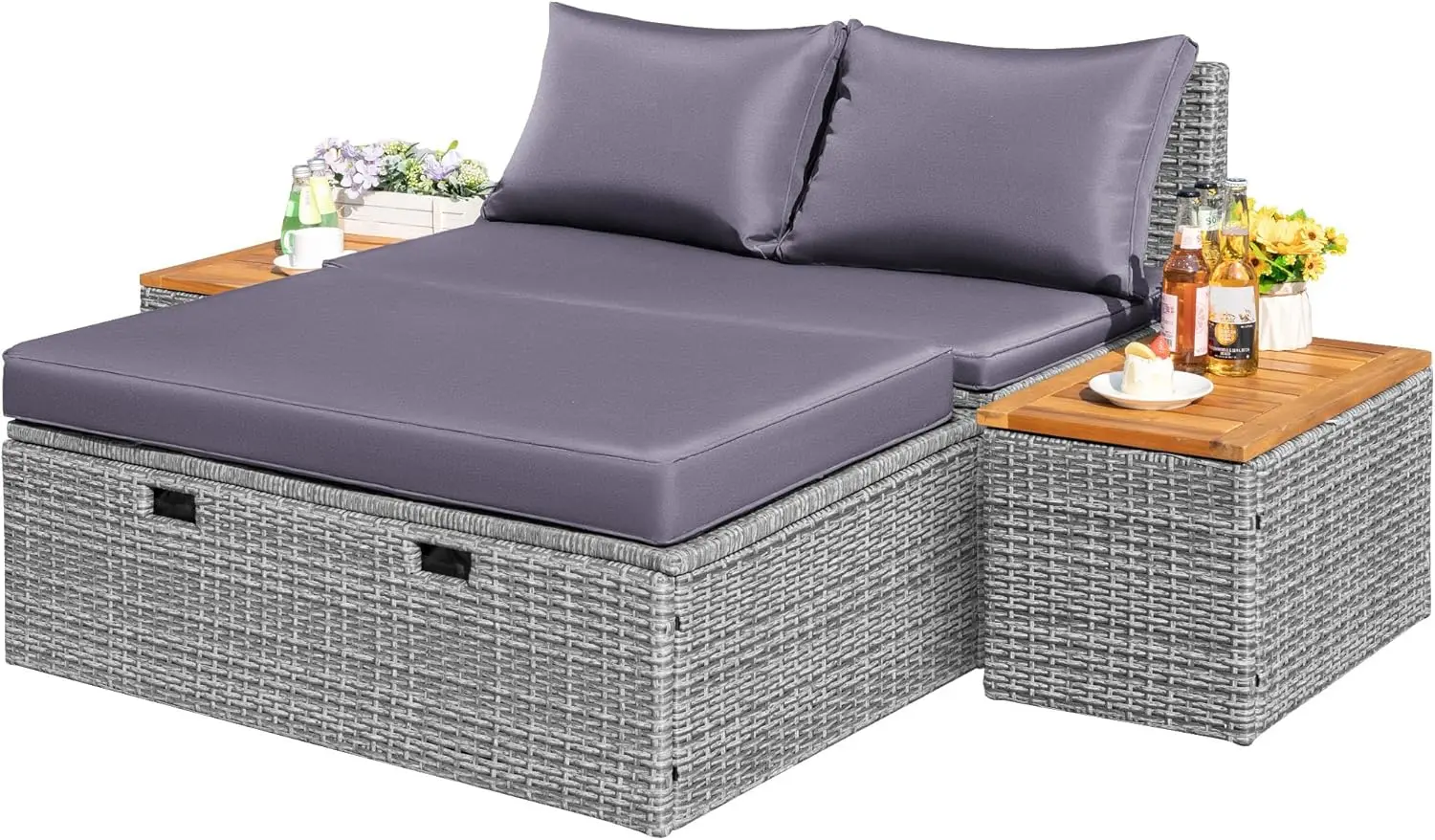 Outdoor Rattan Loun…