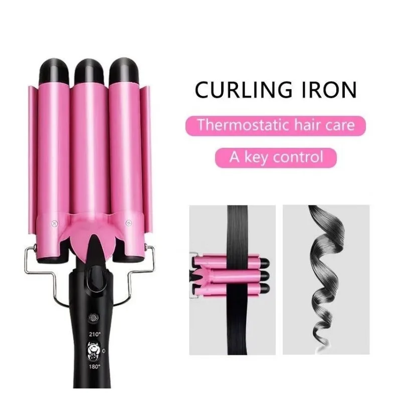 Professional Hair Curling Iron Ceramic Triple Barrel Hair-Curler Irons Hair Wave Waver Styling Tools Hair Styler Wand  Woman New