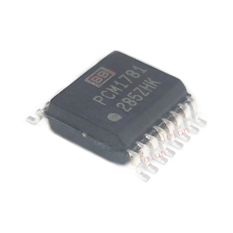 New pcm1781dbqr silk screen pcm1781 package SSOP16 audio conversion IC chip analog converter patch