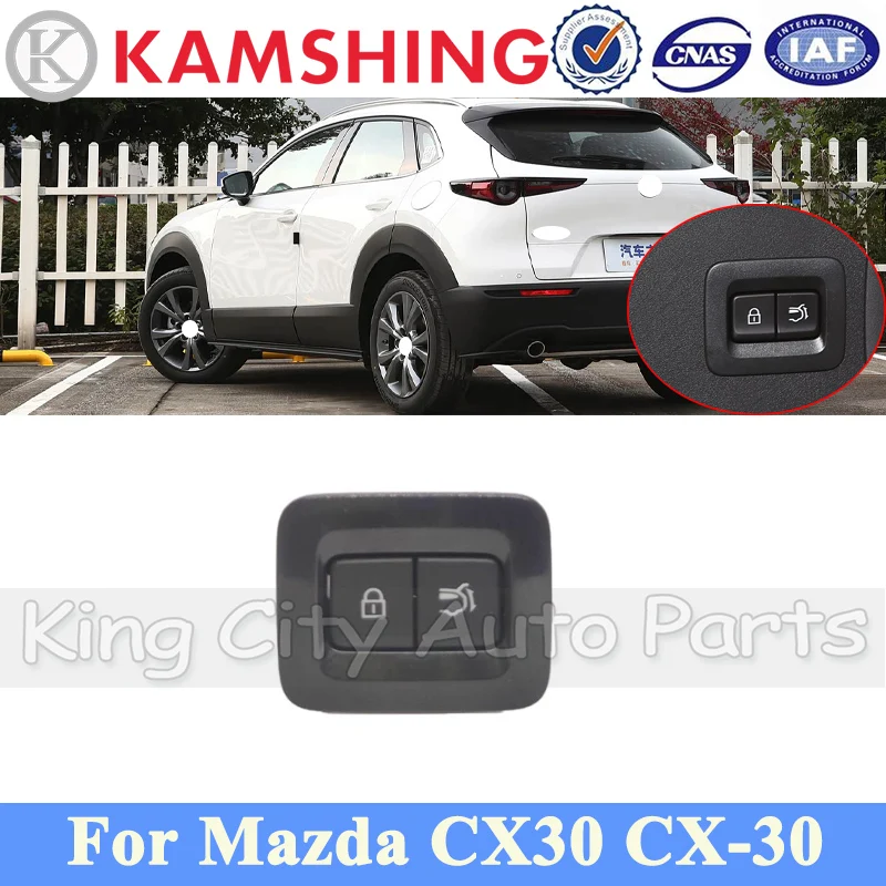 

CAPQX Trunk Open Switch For Mazda CX30 Rear Trunk Hatch Release Switch Button Tailgate Open Button