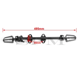 FootRest Footpegs Foot Rests Pegs Side Stand for CRF50 50cc 70cc 90cc 110cc 125cc 140cc Motorcycle Pit Dirt Bike Motocross parts