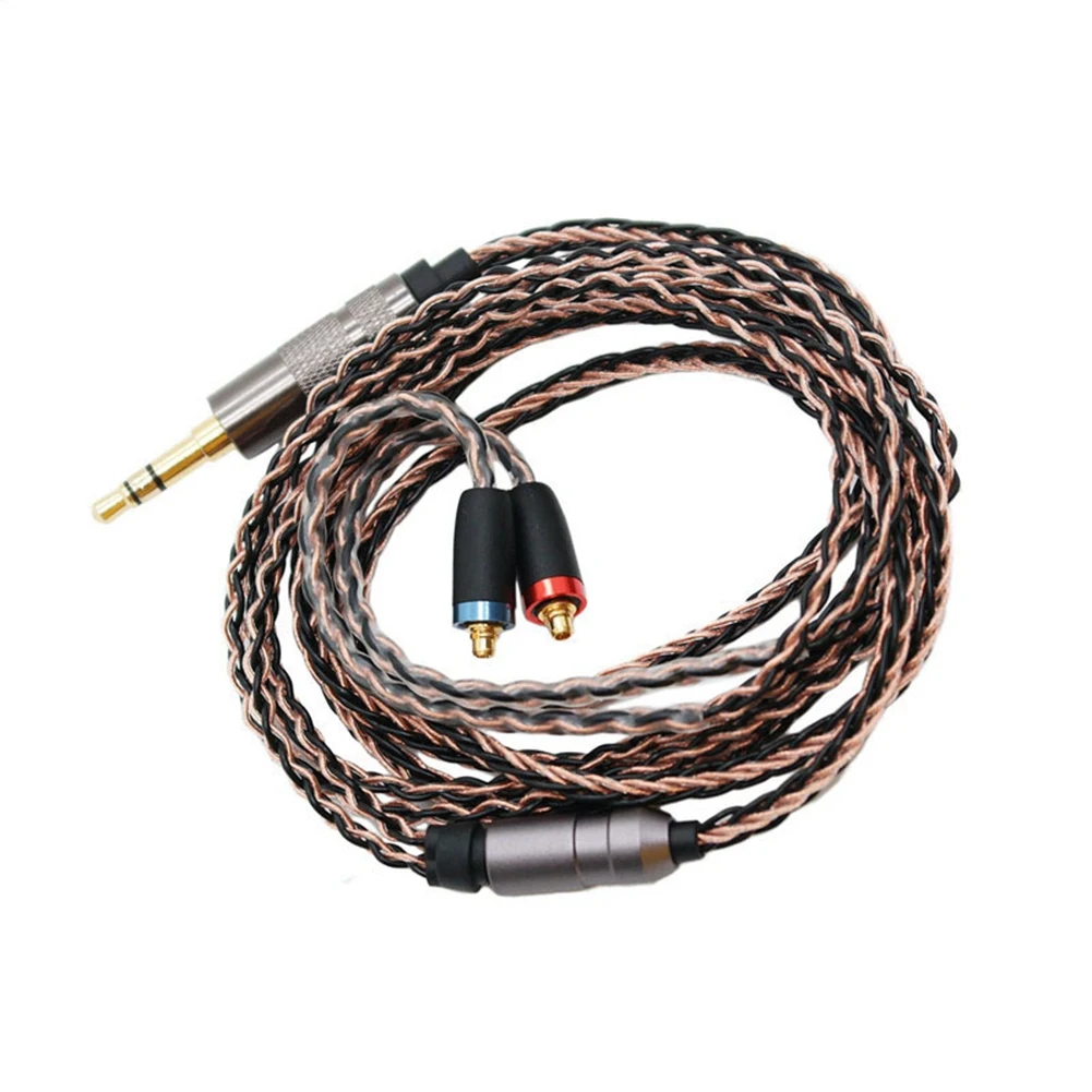 MMCX Headset Upgrade Replacement Line Used for Shure SE315 SE535 SE846 SE215 8-Strand Copper Plated Replacement Cable