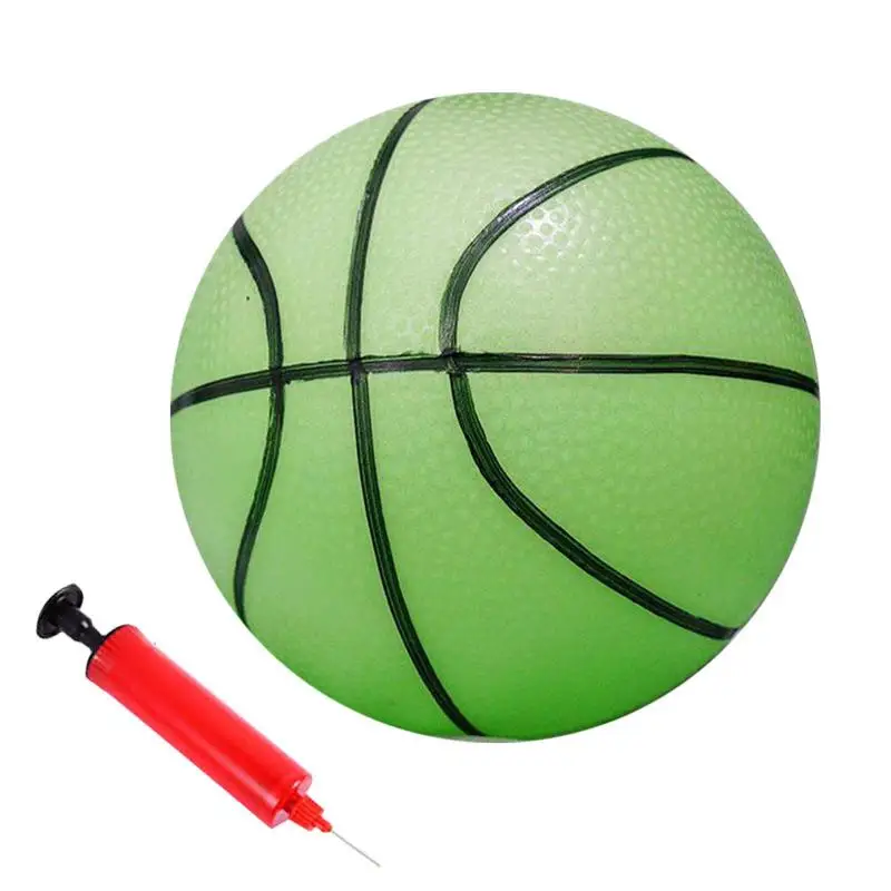 Reflective Basketball Ball PVC Wear-Resistant Luminous Night Light Ball Basketball Glowing Basketball Ball basketball Gift