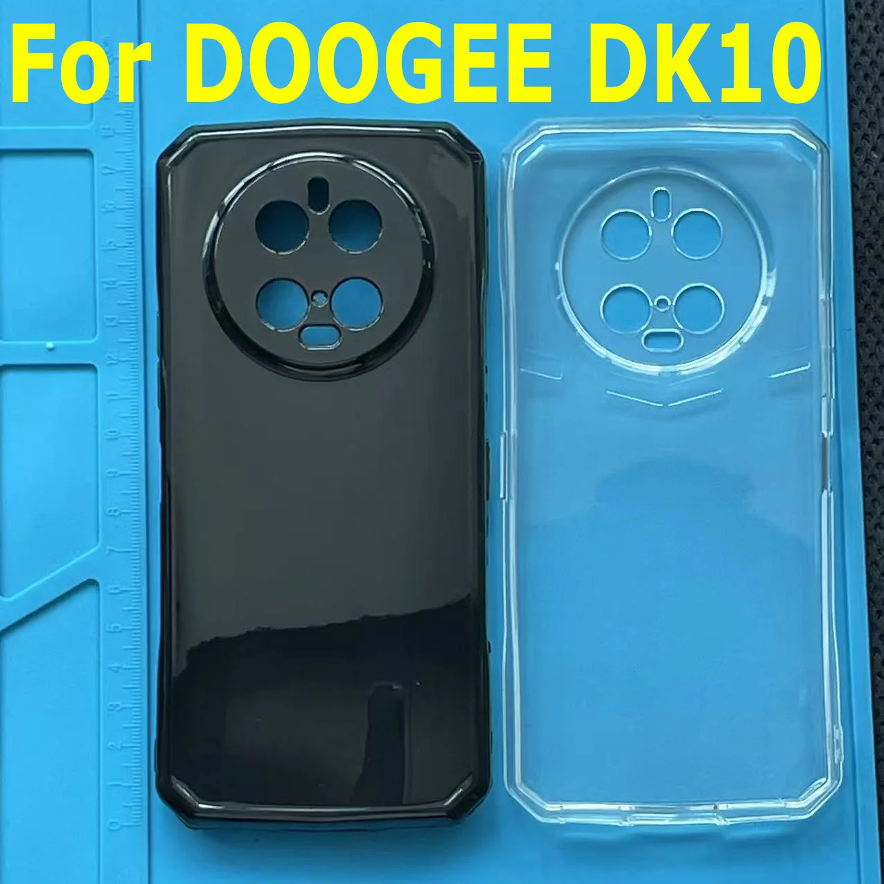 Hautfreundliche weiche Silikon-Handyhülle für DOOGEE DK10 Handy-Schutzhülle