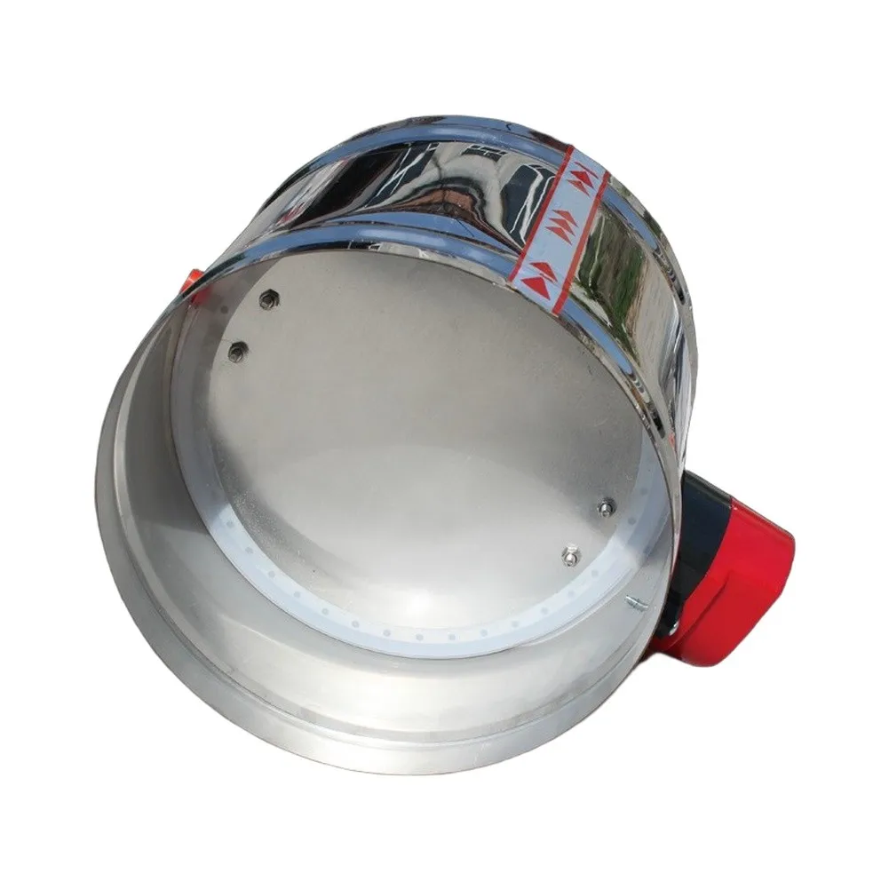 AC24V Stainless Steel Air Control Valve for HVAC Applications with Precise Air Volume Adjustment and Duct Integration