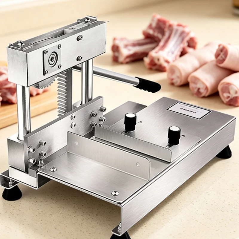Wholesale Price Animal Chicken Lamb Pig Fish Bone Manual Meat and Bone Cutter Cutting Machine