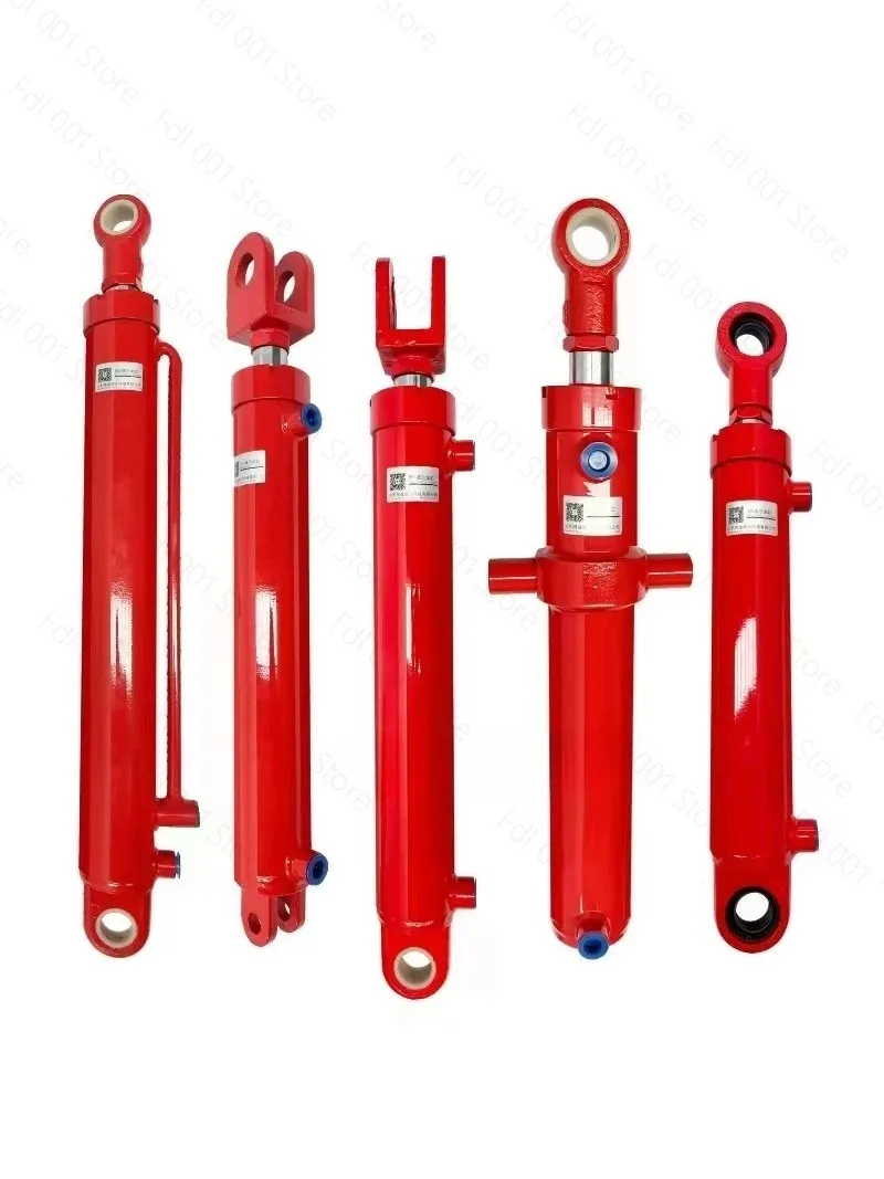 Cylinder Hydraulic cylinder Single and two-way lifting platform Small freight elevator engineering  Full set of accessories